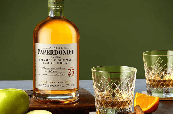 CAPERDONICH 25YO SMALL BATCH RELEASE WHISKY SINGLE MALT